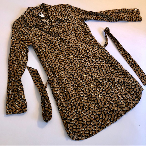 DVF Laney Cord Shirt Dress - Picture 4 of 10